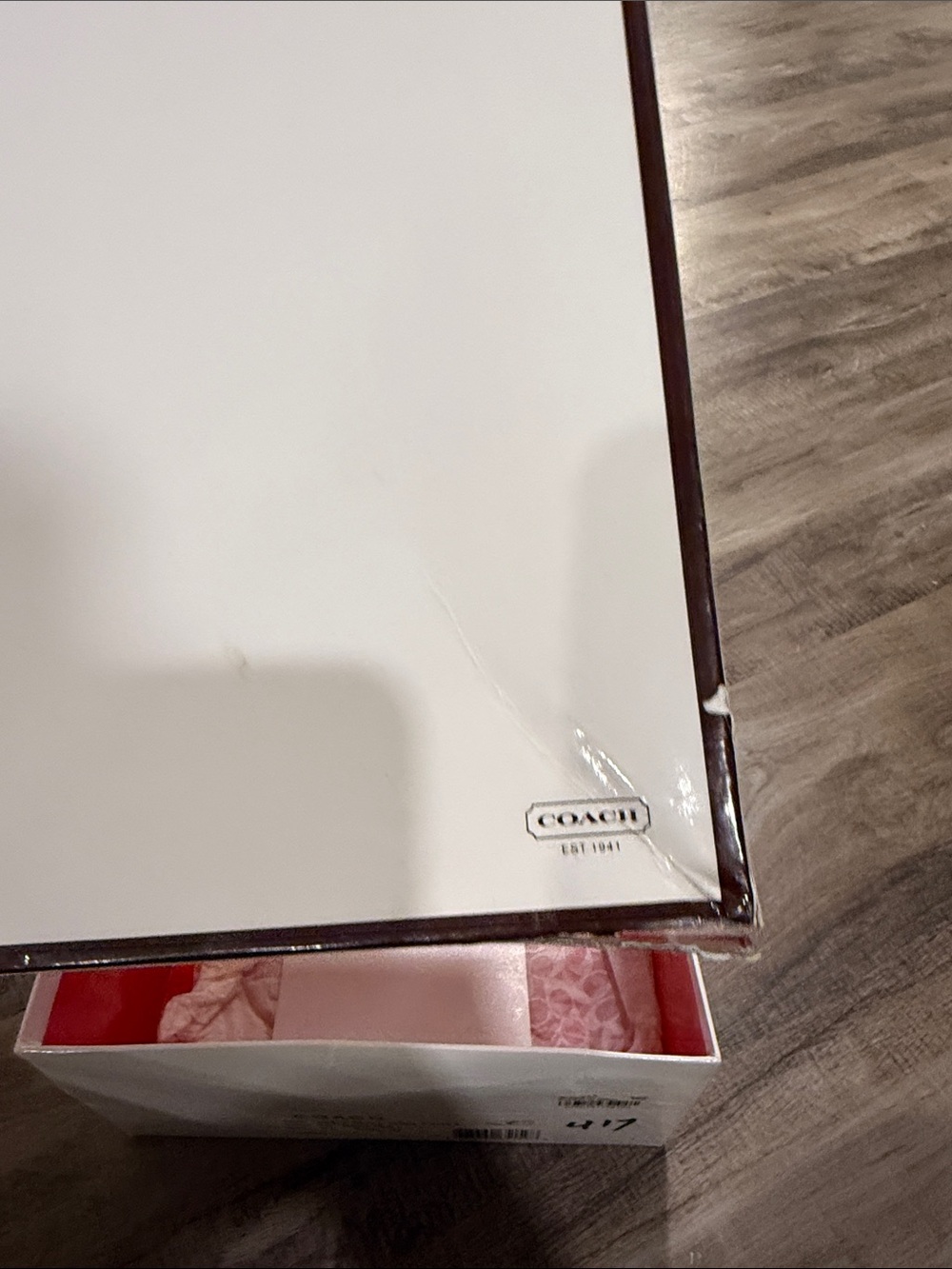 Coach Multicolor Plaid Slip-On Sneakers in Cream and Pink Trim with box size 8 - Picture 11 of 13